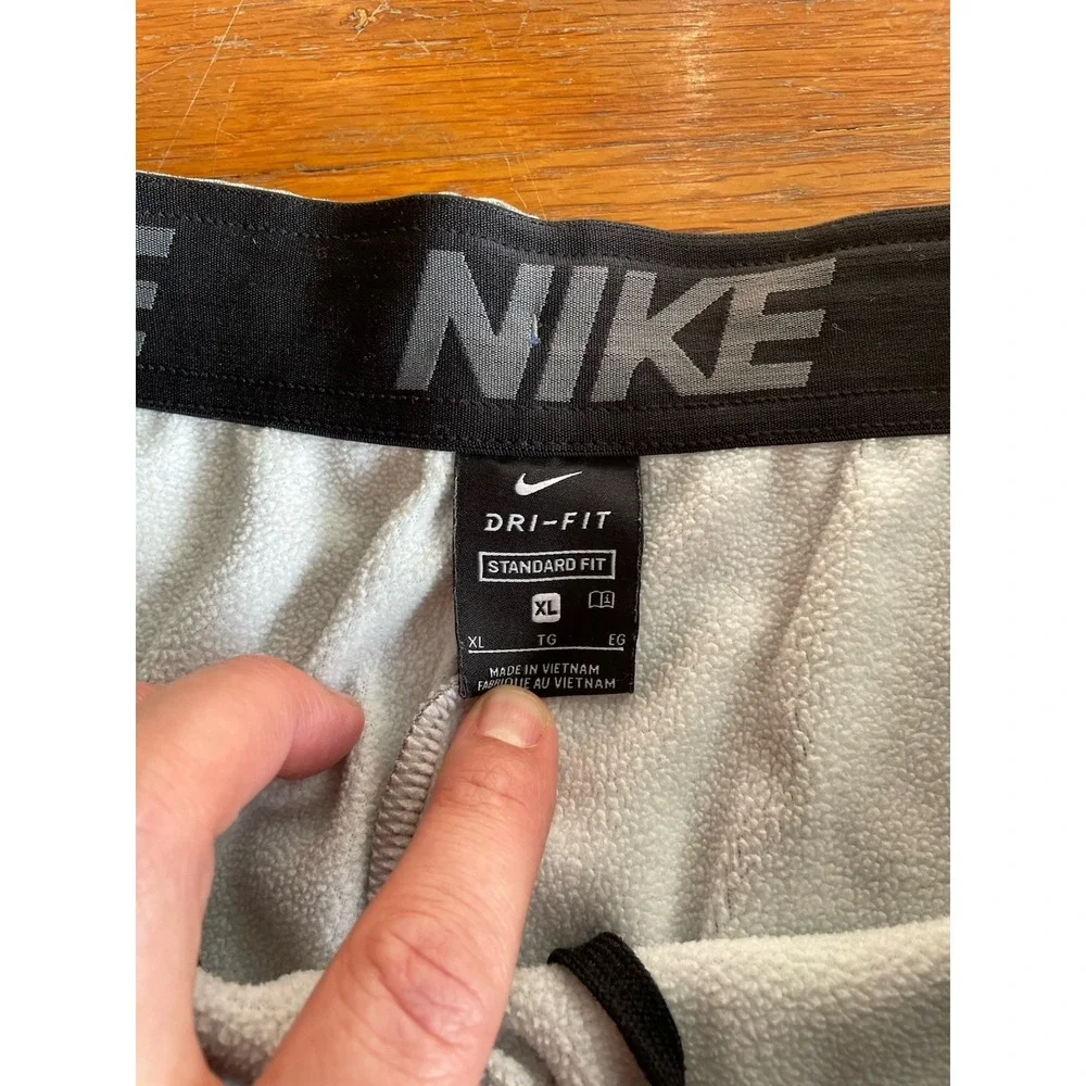 Nike Sweatpants sz XL Therma Fit Heather‎ Gray Jogger Pants Dri Fit